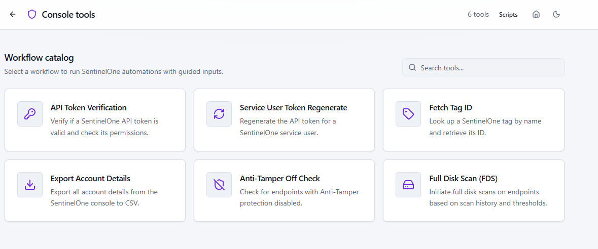SentinelOne Automation Platform